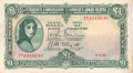Ireland, Republic Of 1 1 Pound, Prefix 42J, 26.3.1934